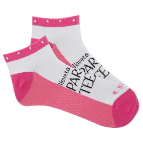 K.Bell Women's I Love to Par-Tee Low Cut Sock