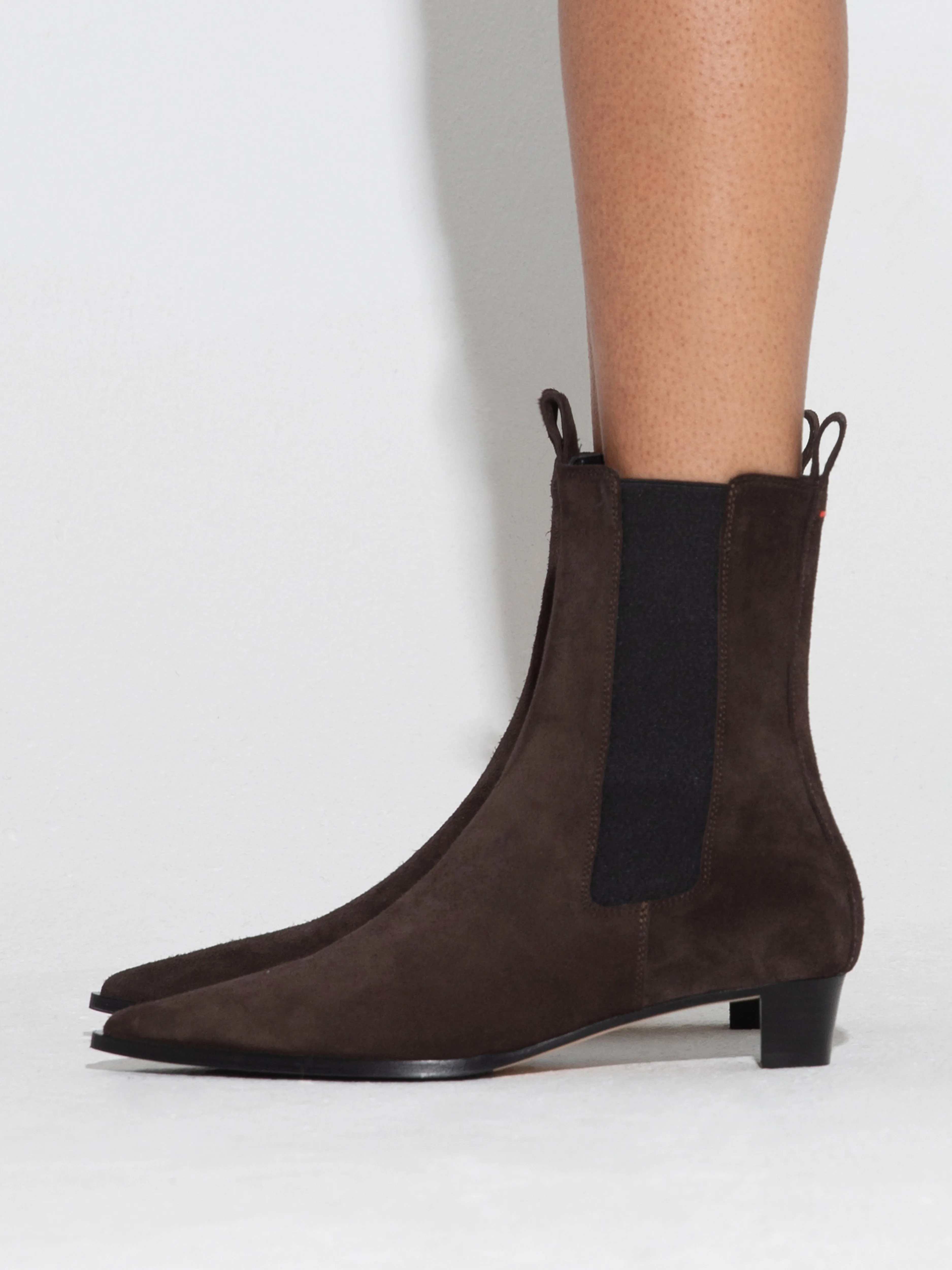 Premium Kiki Suede Chelsea Ankle Boots for Women