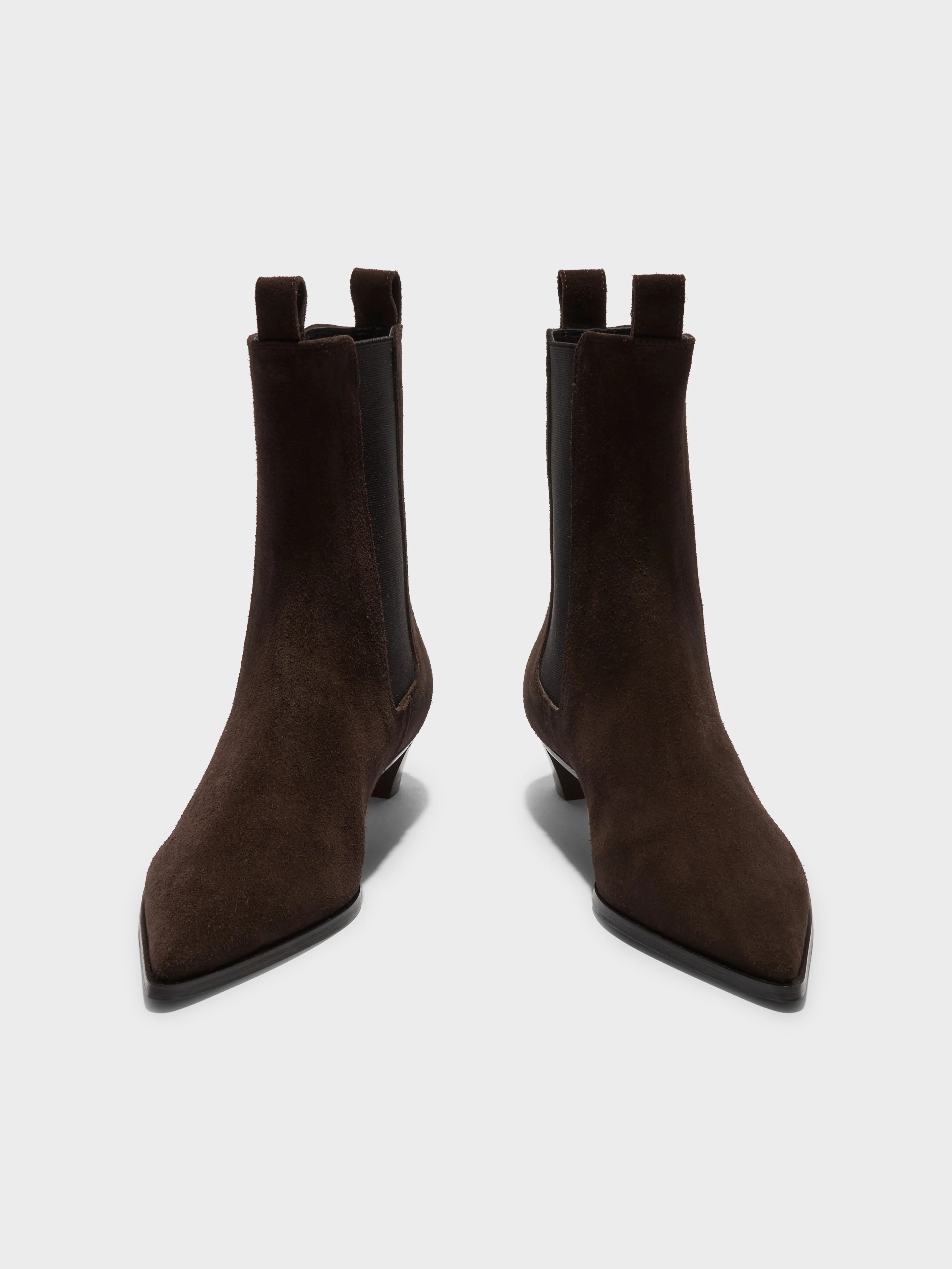 Premium Kiki Suede Chelsea Ankle Boots for Women