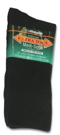 King Size Extra Wide Diabetic Crew Sock