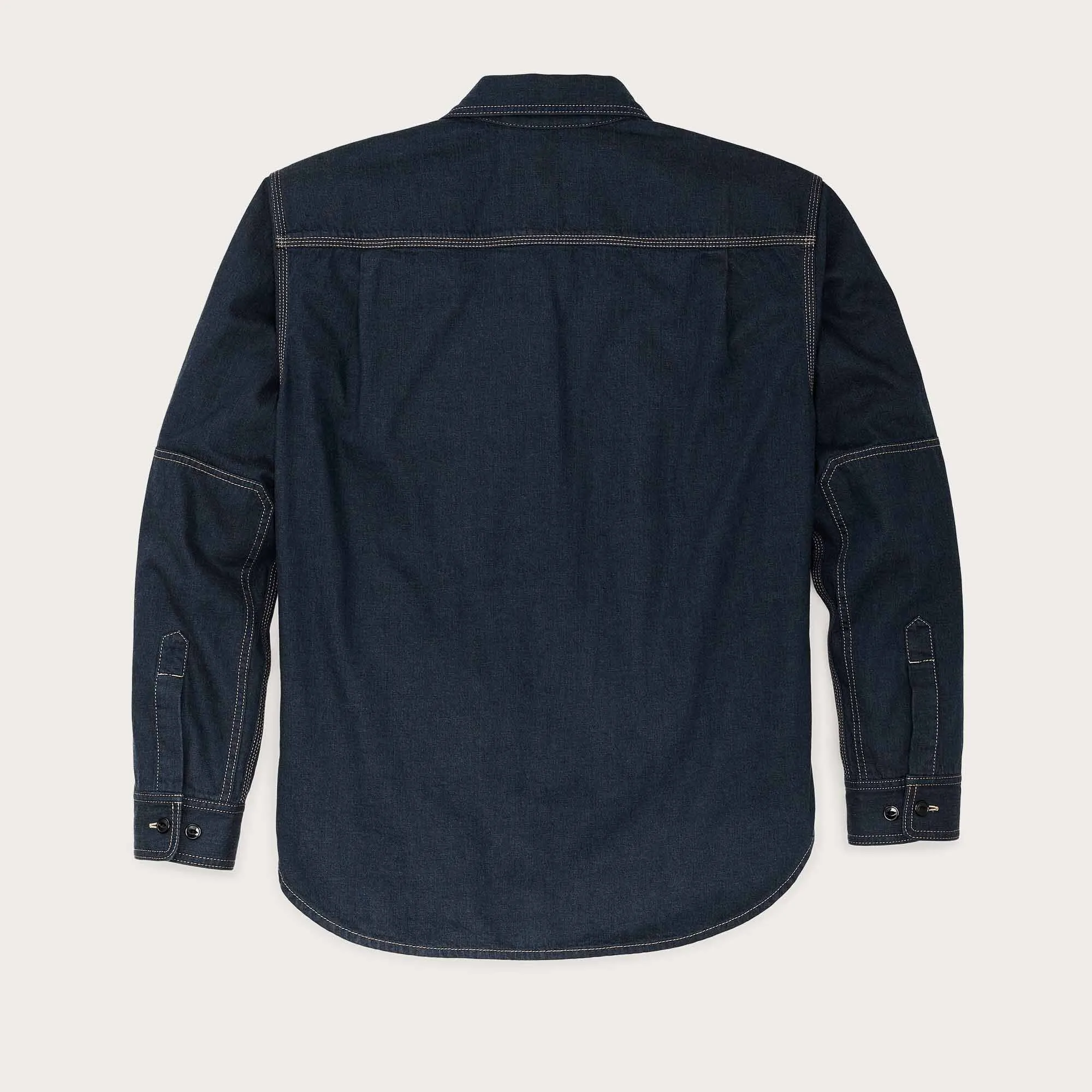 LINED DENIM WORK SHIRT