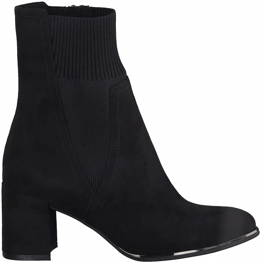 Marco Tozzi Ladies Sock Heel Ankle Boot 25392 41 001