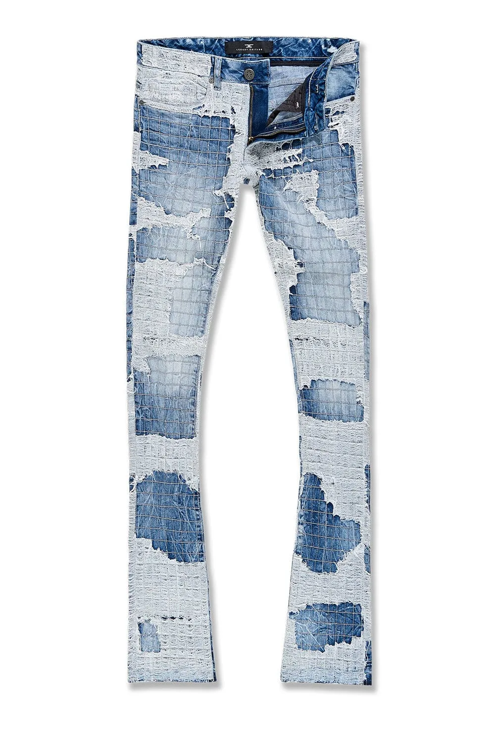 Martin Stacked - Full Moon Boro Denim (Aged Wash)