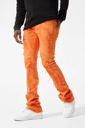 Martin Stacked - Santorini Denim (Creamsicle)