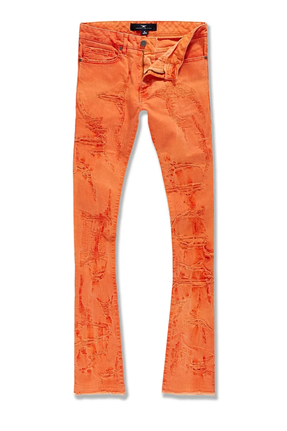 Martin Stacked - Santorini Denim (Creamsicle)