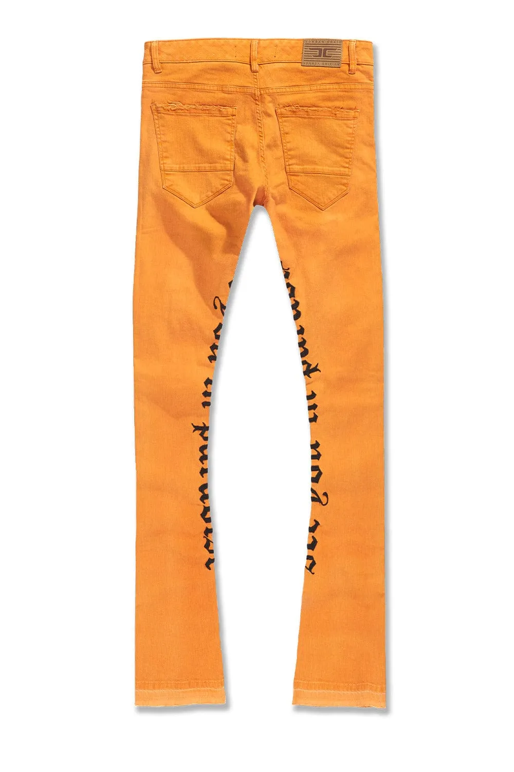 Martin Stacked - See You In Paradise Denim (Tangerine)