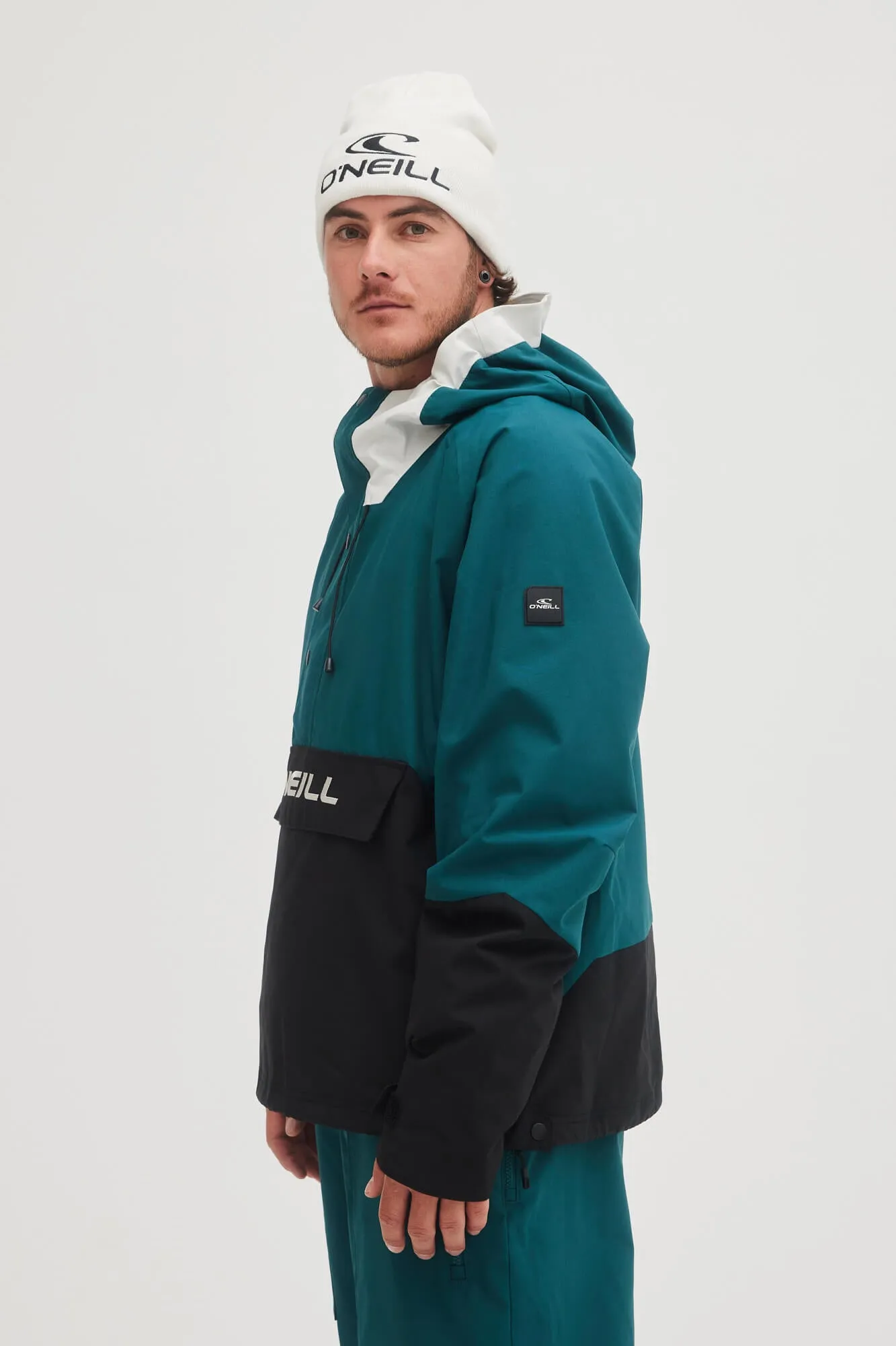 Men's O'Riginals Anorak Snow Jacket - Deep Teal Colour Block