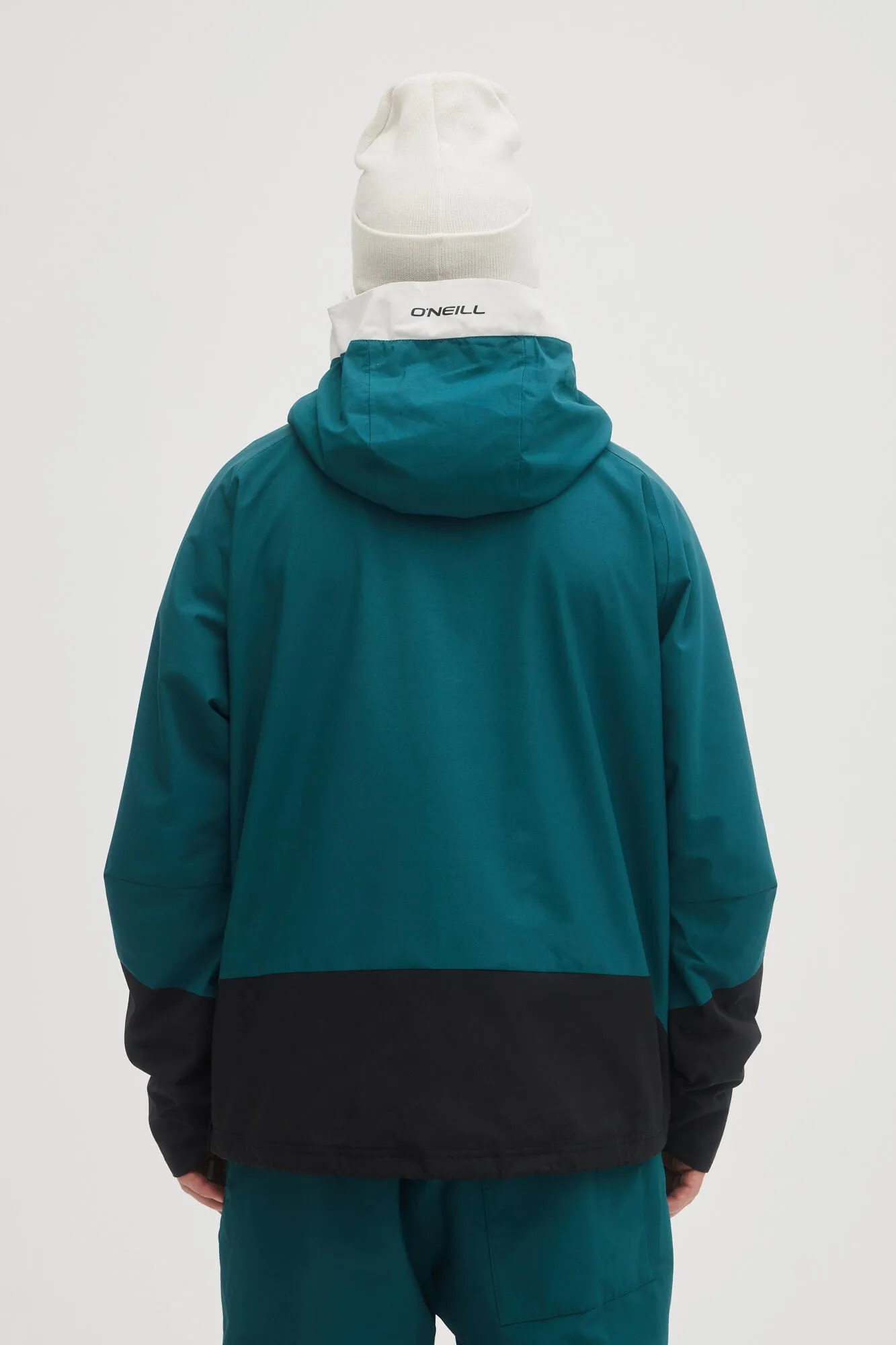 Men's O'Riginals Anorak Snow Jacket - Deep Teal Colour Block