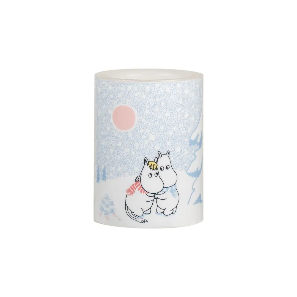 Moomin Let It Snow LED Candle 10cm - Muurla