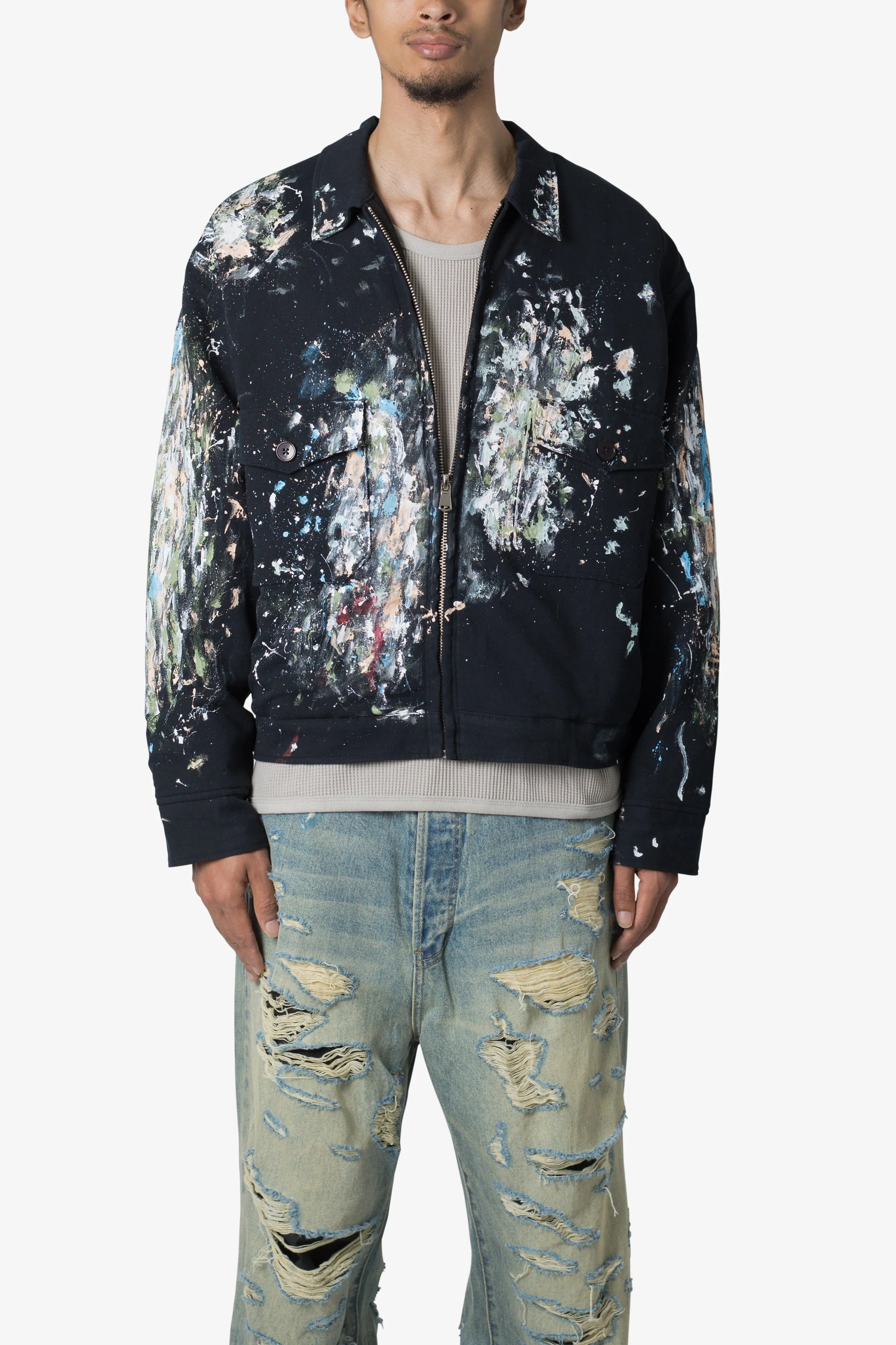 Painters Work Jacket - Black