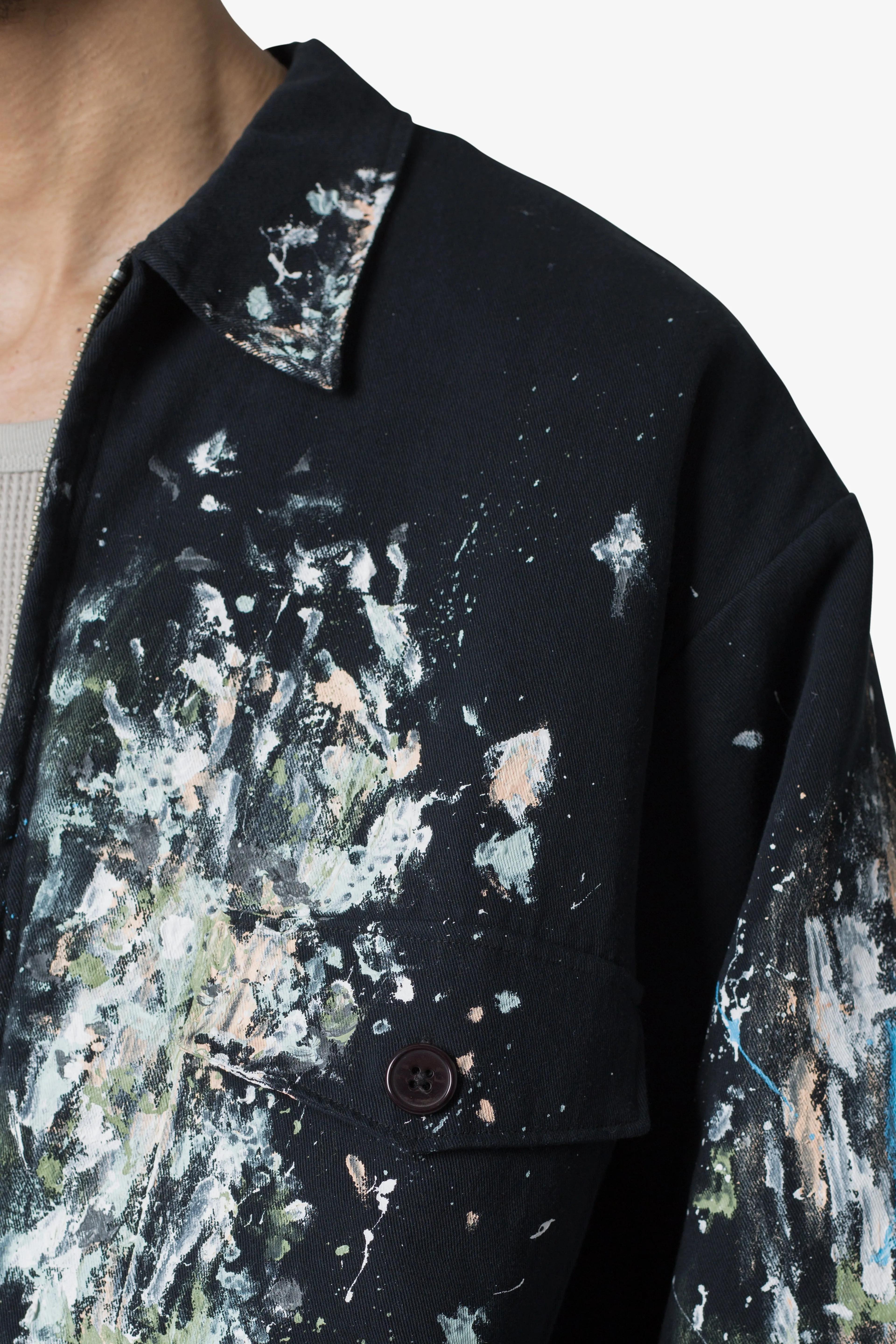 Painters Work Jacket - Black