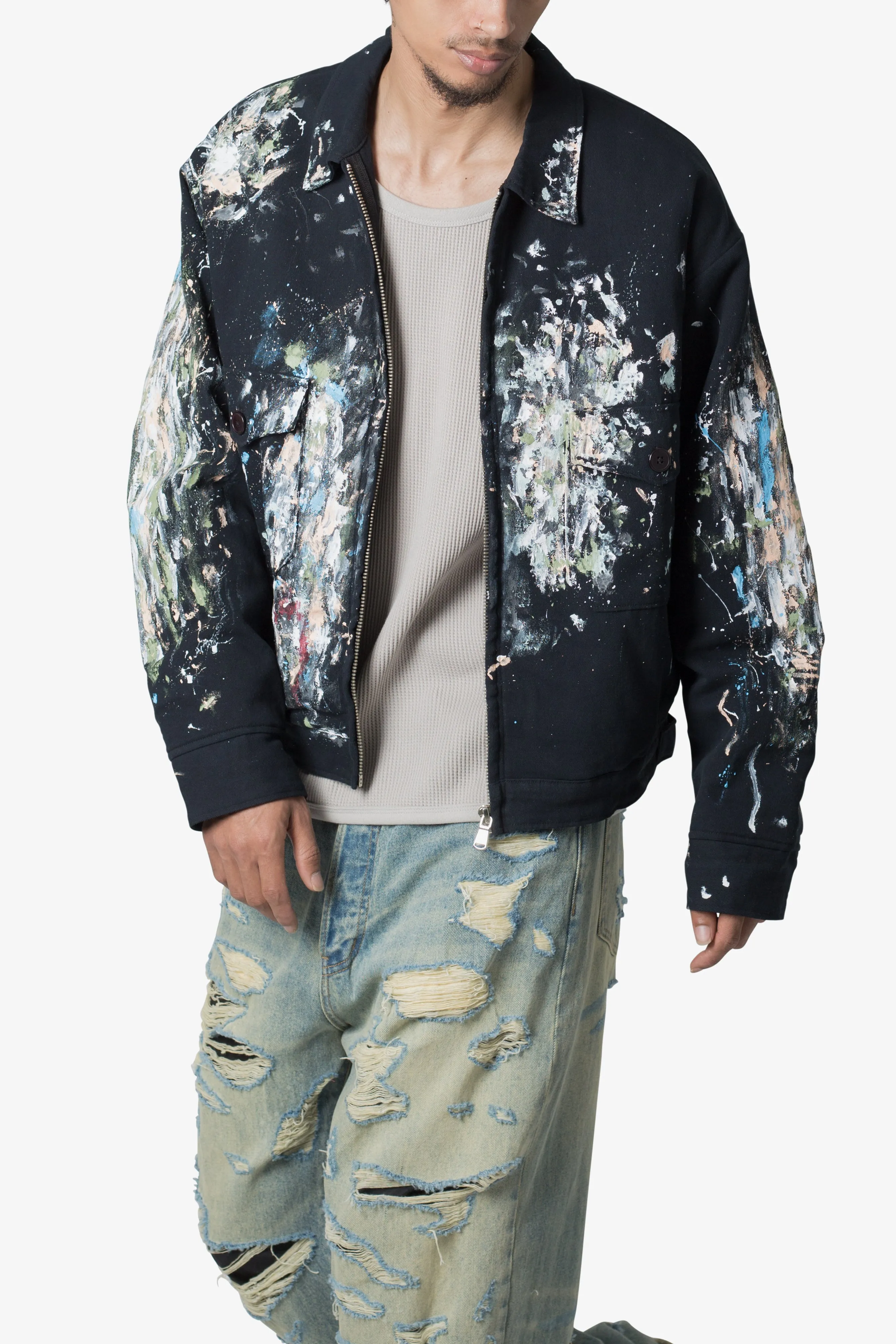 Painters Work Jacket - Black