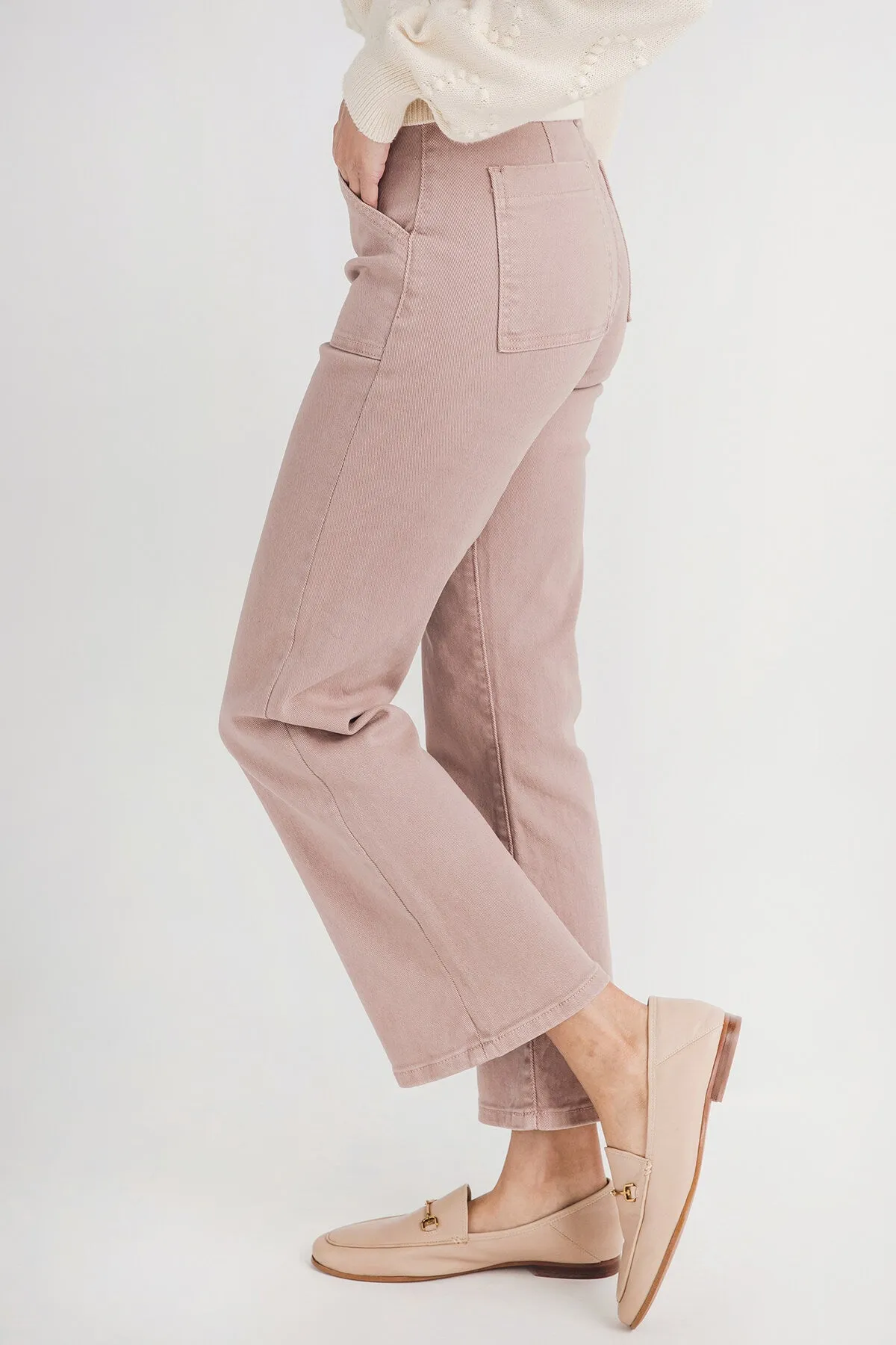 Risen Rosie Ankle Flare Jeans