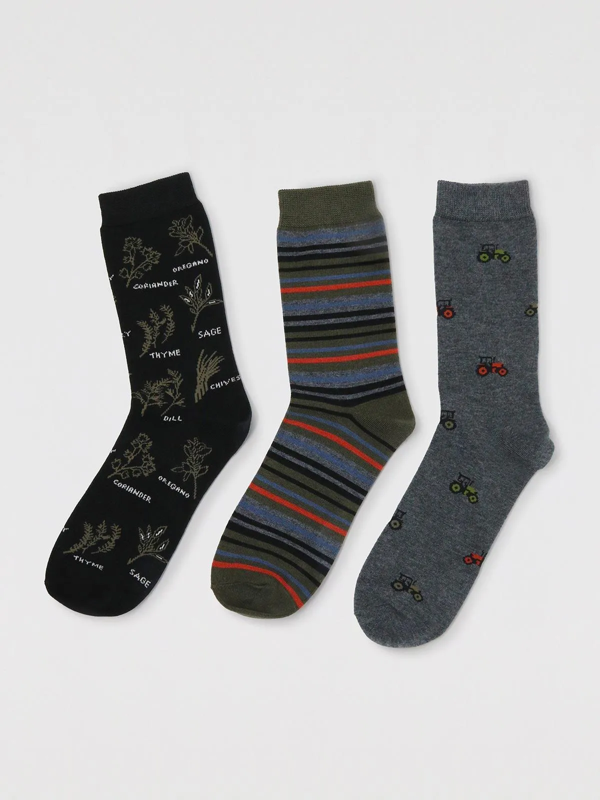 Smyth Farmer Sock Pack - Multi