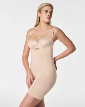 SPANXsculpt™ OnCore Open-Bust Mid-Thigh Bodysuit