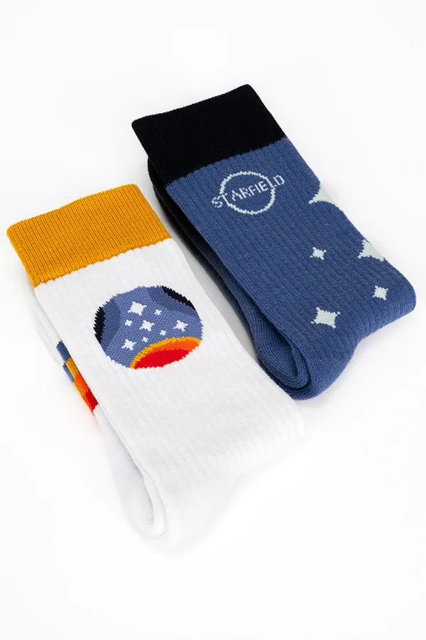 Starfield Constellation Sock Set