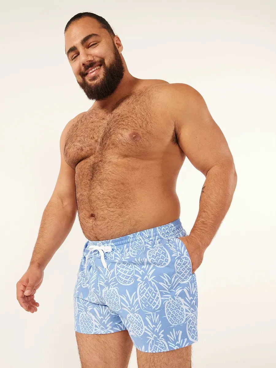 The Thigh-Napples 4" (Faded Classic Swim Trunk)