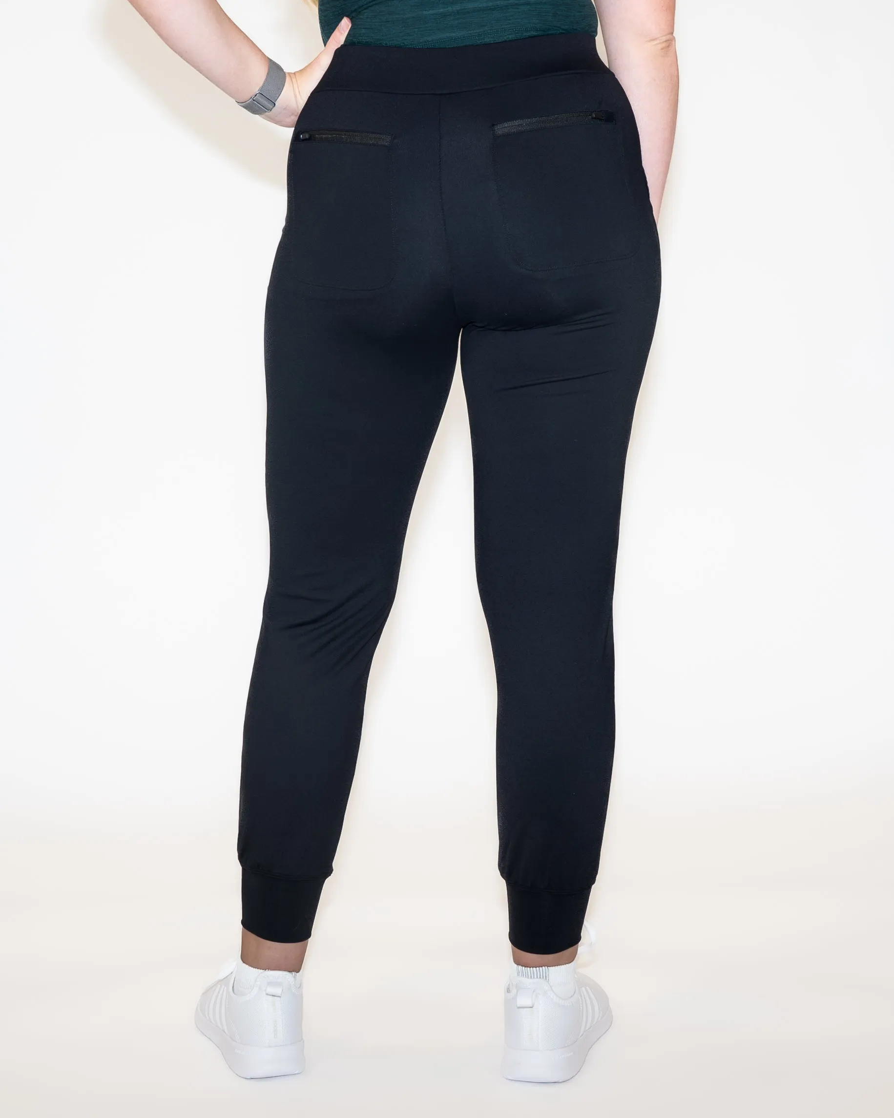 The Work From Home Joggers - Black