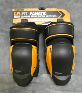 Toughbuilt GelFit Fanatic Thigh Support Stabilization Knee Pads - Brand New!