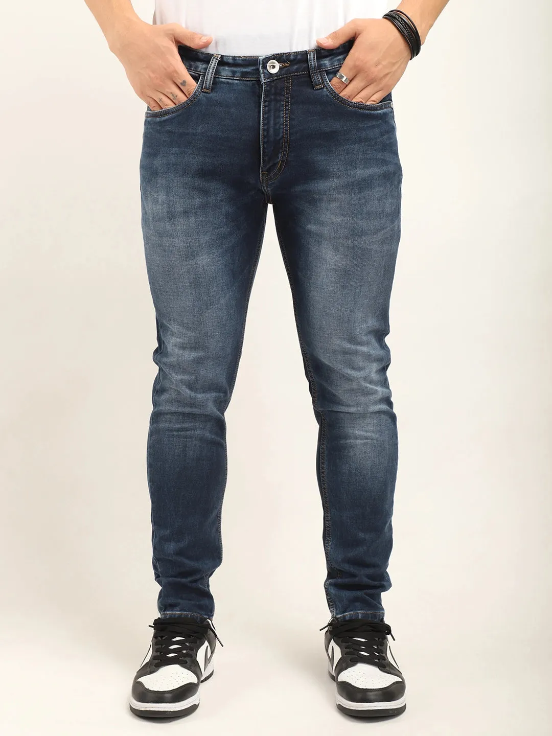 Voult Blue Ankle Fit jeans