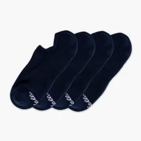 Women's Classic No Show Sock | Navy 4-Pack