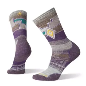 Women's PhD Outdoor Light Pattern Hiking Crew Socks