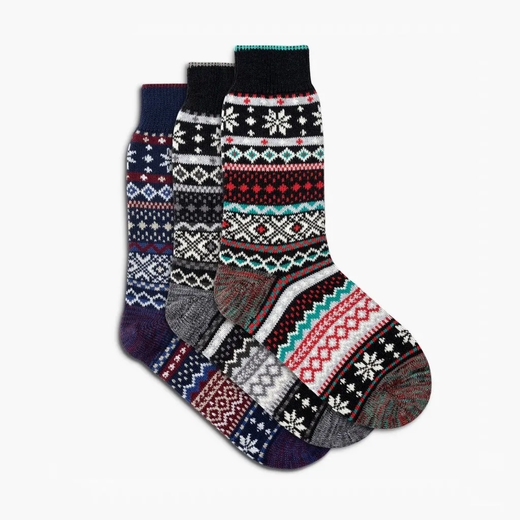 Women's Sodello Norwegian Sock | 3-Pack