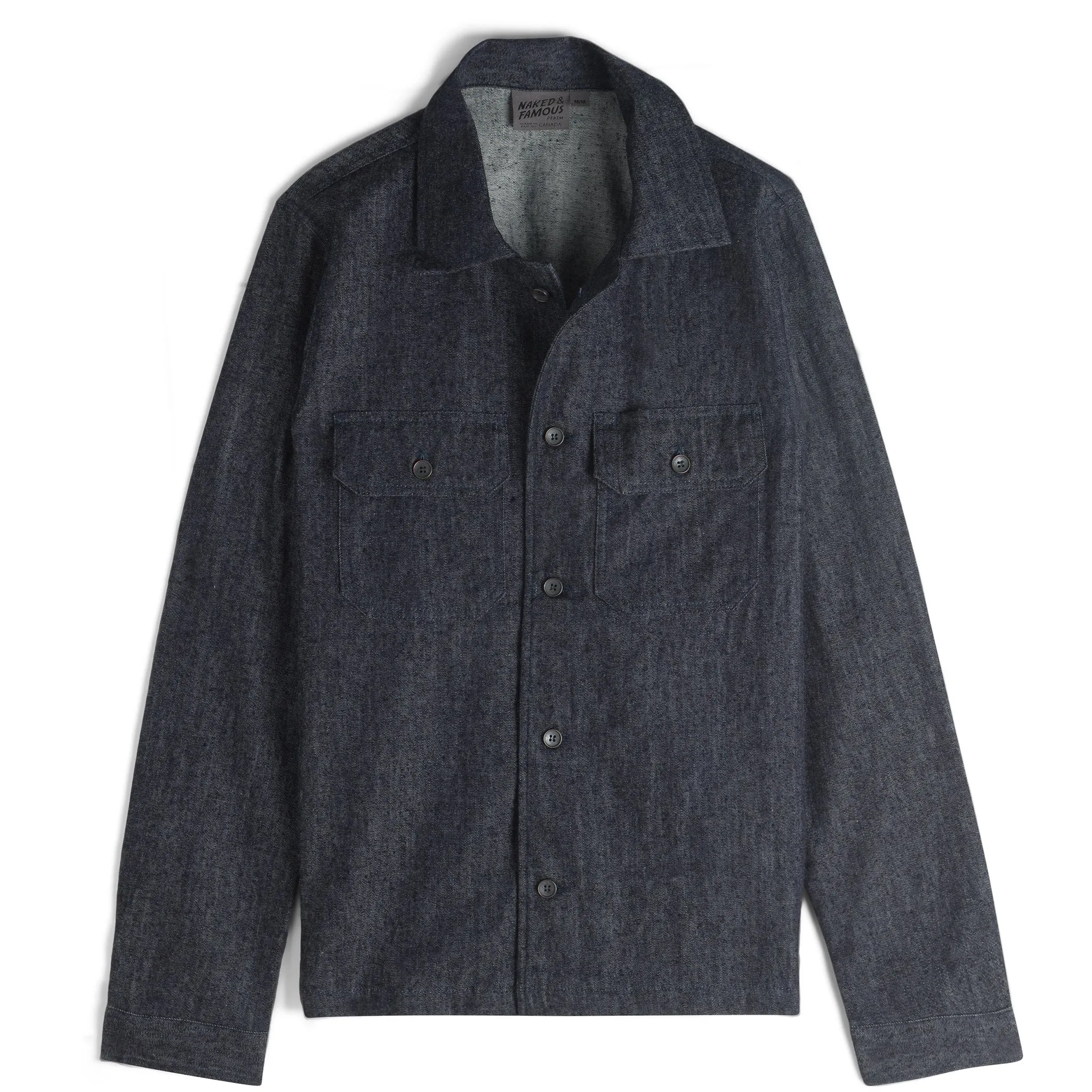 Work Shirt - Slub Nep Rinsed Denim