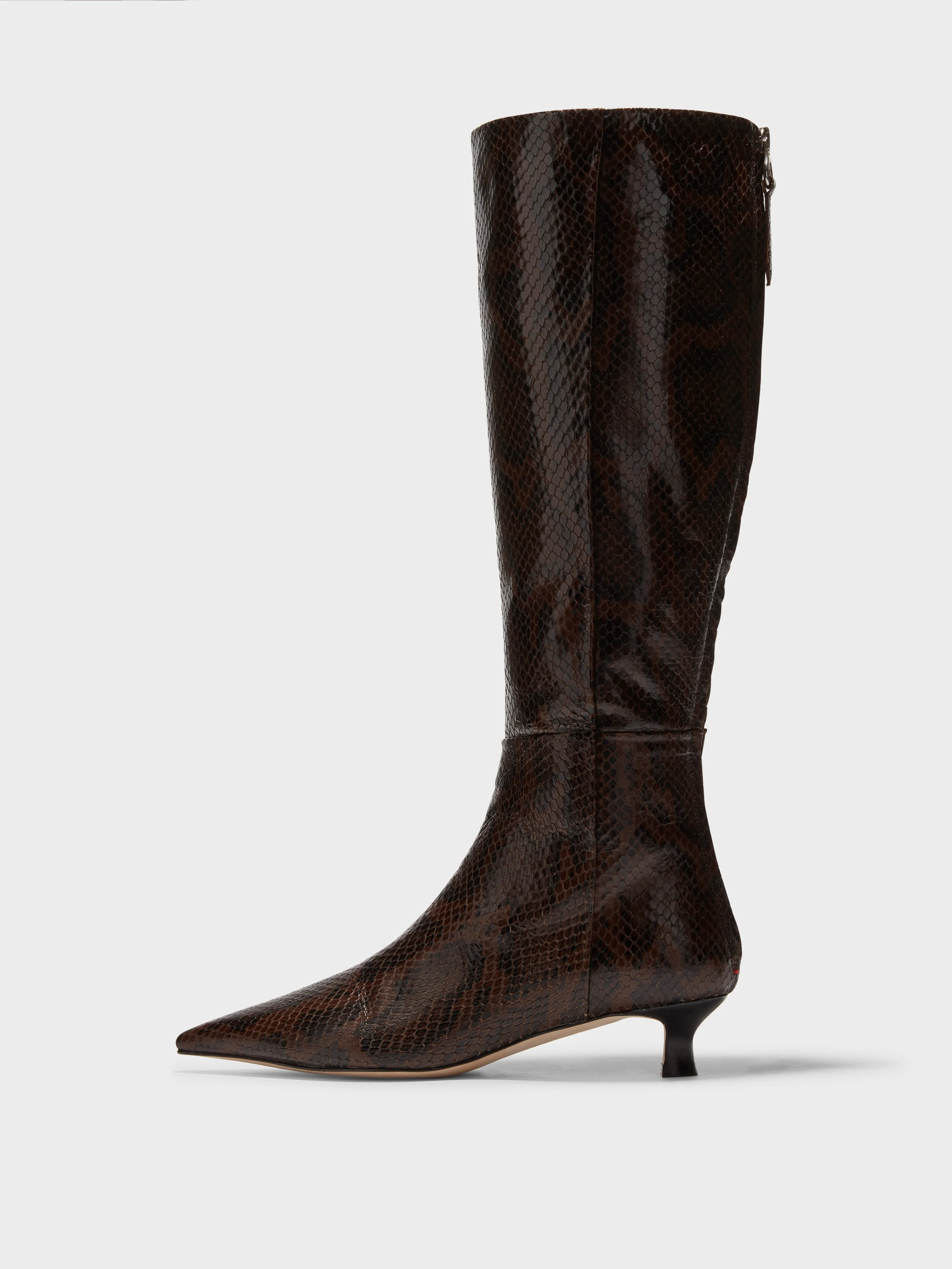 Zazie High-Quality Knee-High Leather Boots